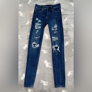 American Eagle Regular Next Level Stretch Jeans, size 00